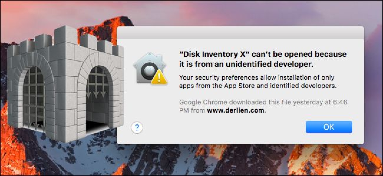 How to allow apps from unidentified developers mac